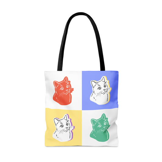 Online Never Betray Me 'Cat' Tote Bag (AOP)