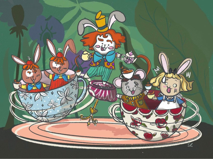 Bunnies in Wonderland